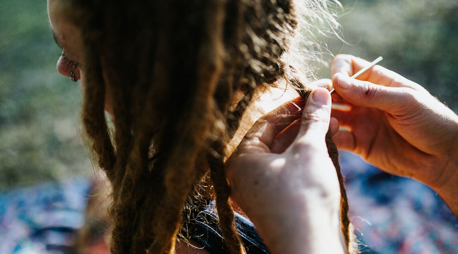 Dreadlock Maintenance - How to use a Crochet Hook