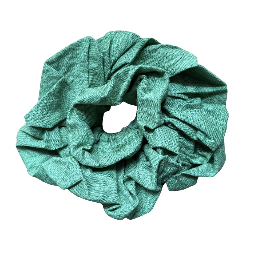 Linen Spiralock Scrunchies