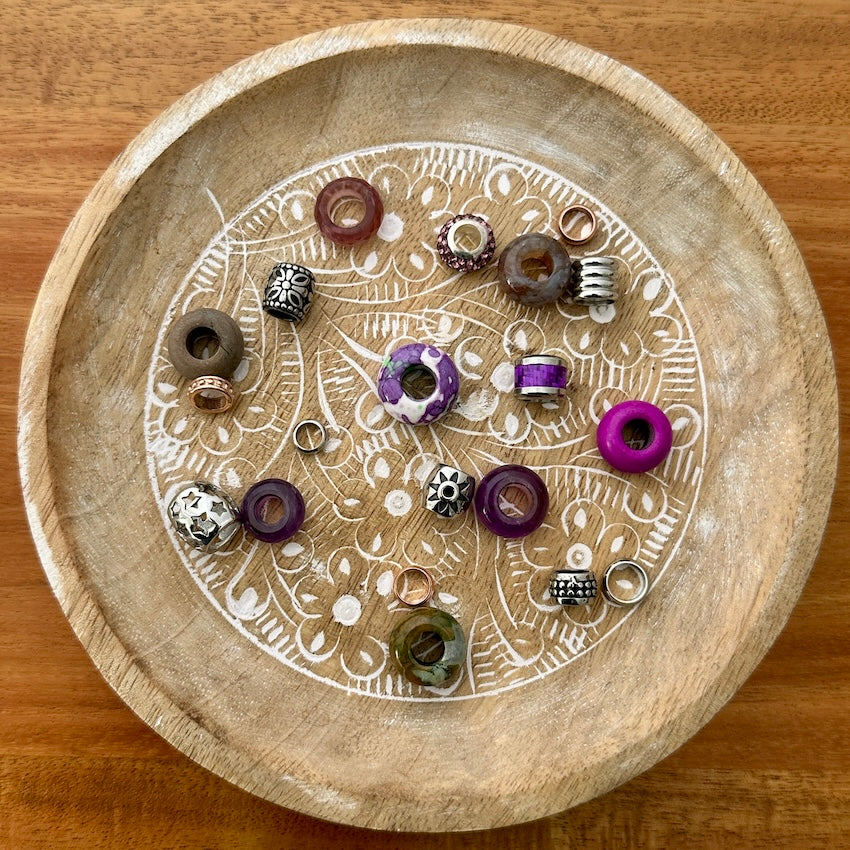 Aurora Dreadlock Beads | Set Of 20