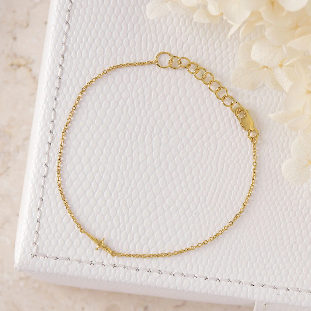 Cosmic Dagger Bracelet Gold