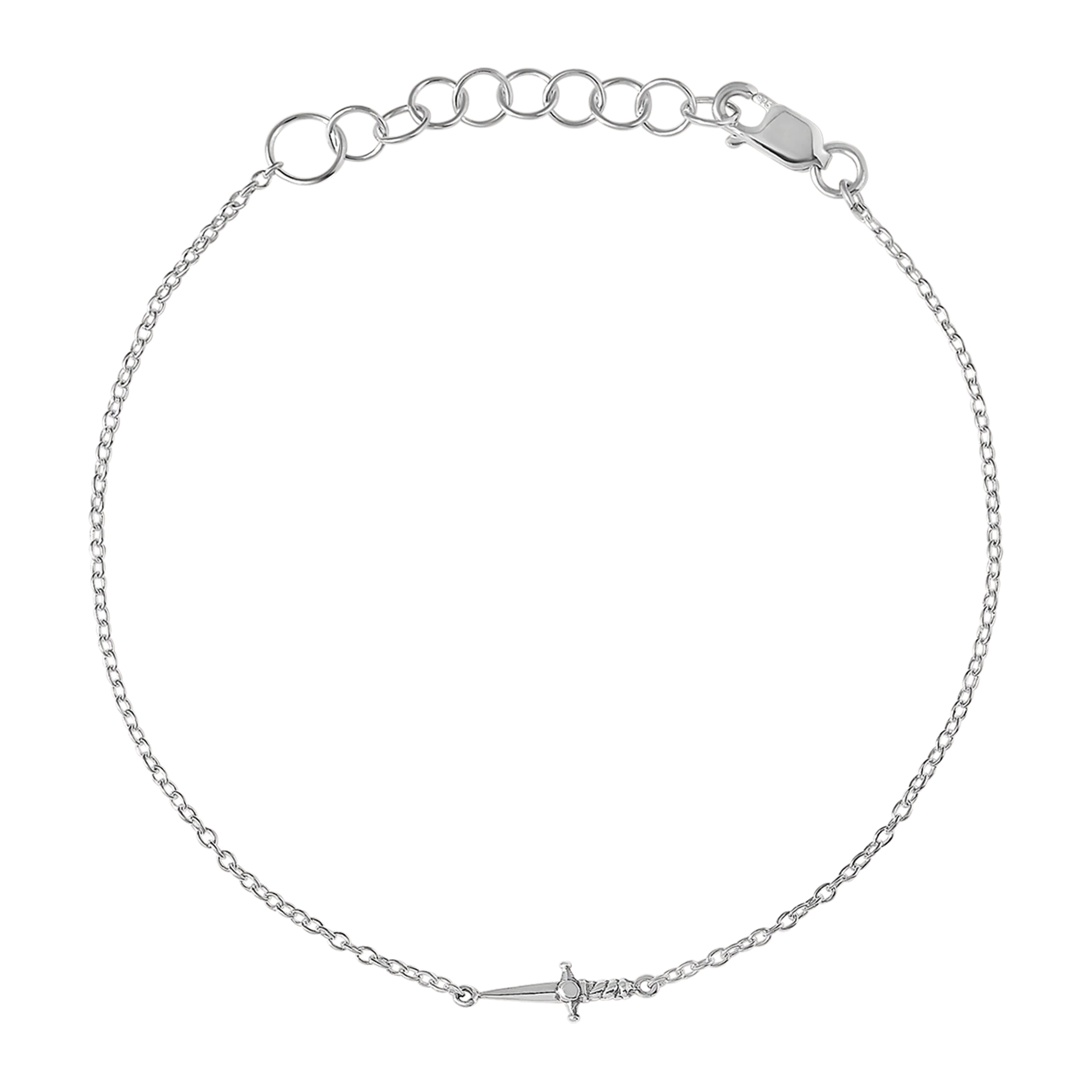 Sterling Silver, Cosmic Dagger Bracelet - Mountain Dreads