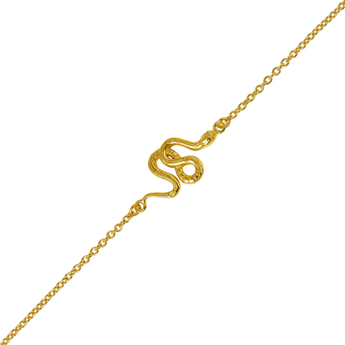 Serpent Bracelet Gold