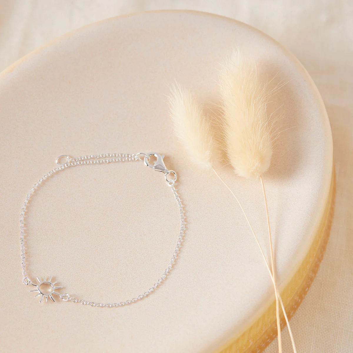 Sterling Silver | Open Sunshine Bracelet