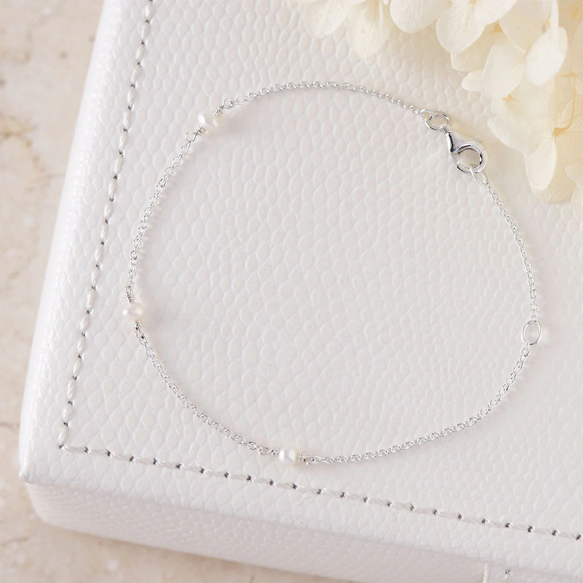 Sterling Silver | Mermaid Tears Pearl Bracelet