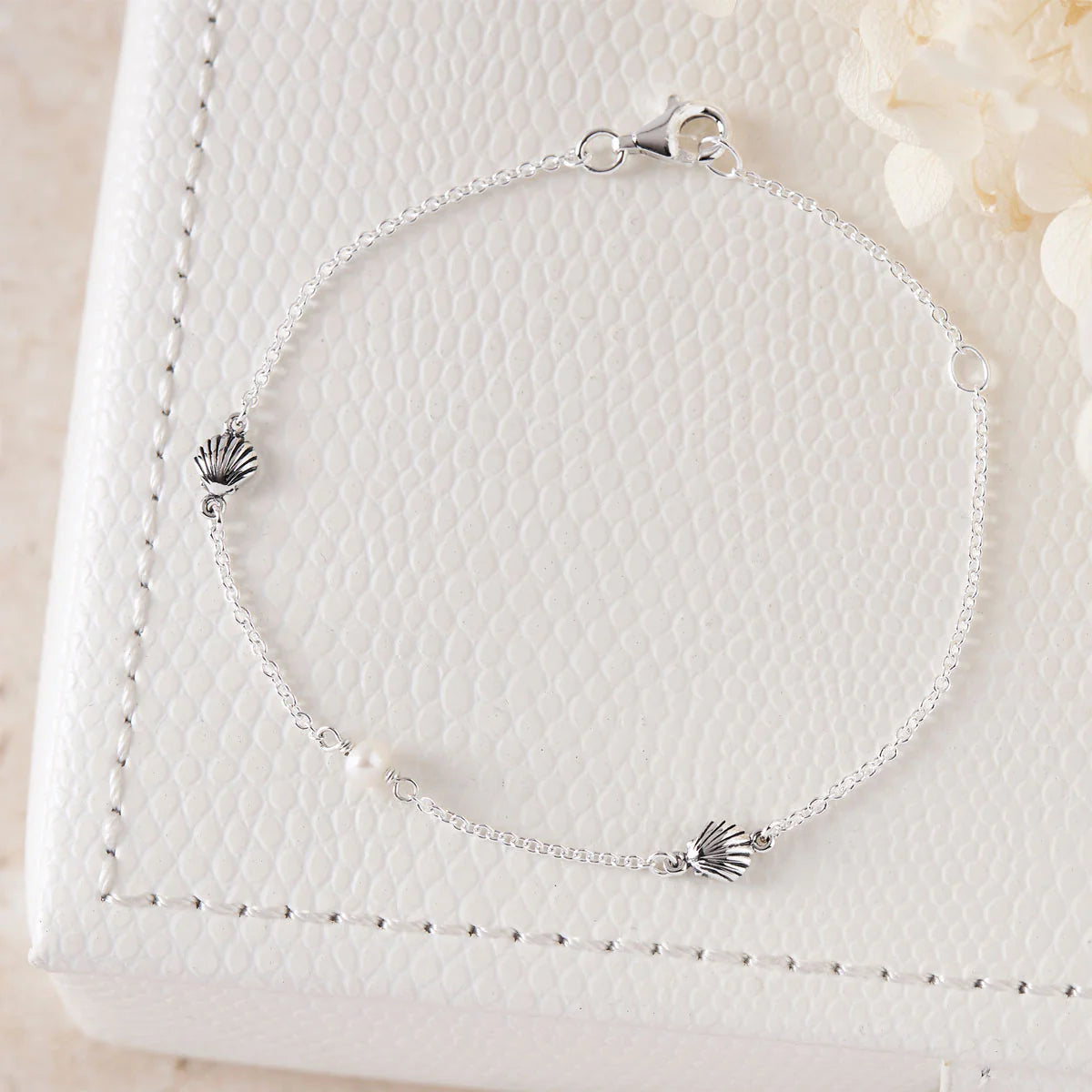 Sterling Silver, Oceanic Pearl Bracelet (view 4) - Mountain Dreads