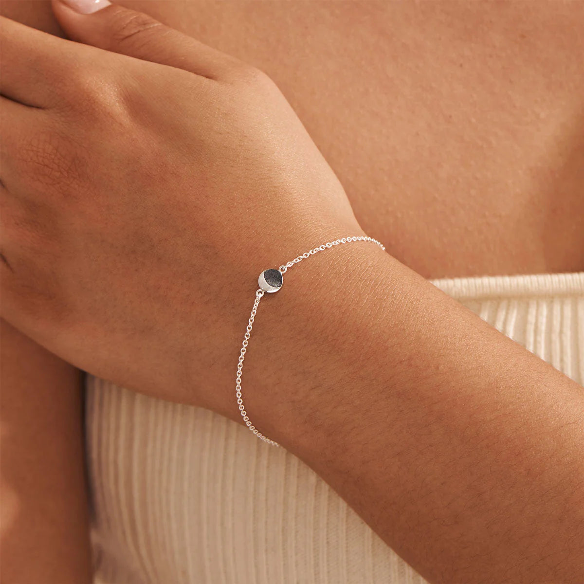 Sterling Silver | Celestial Midnight Bracelet