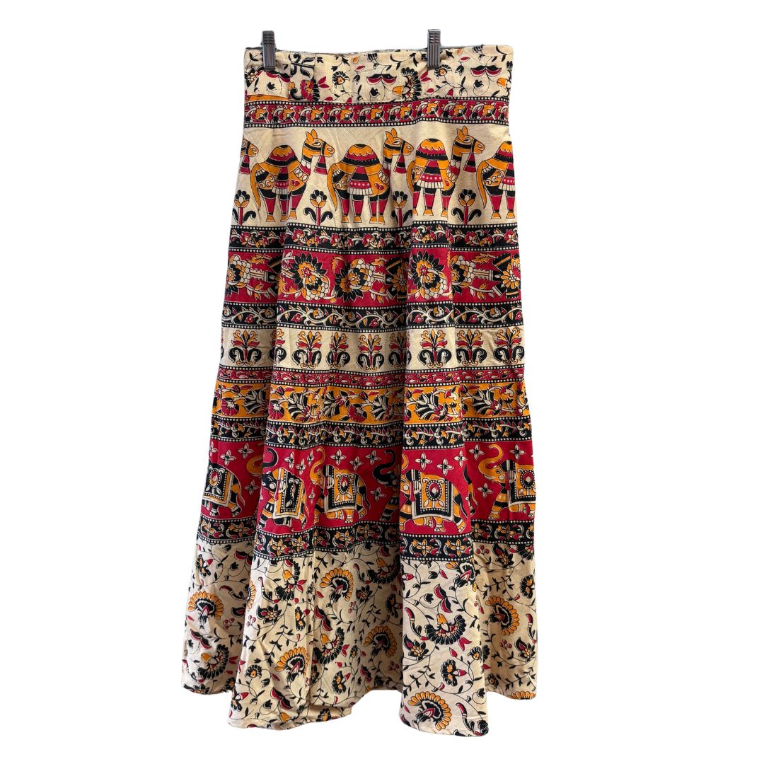 Nihira | Long Cotton Wrap Skirt