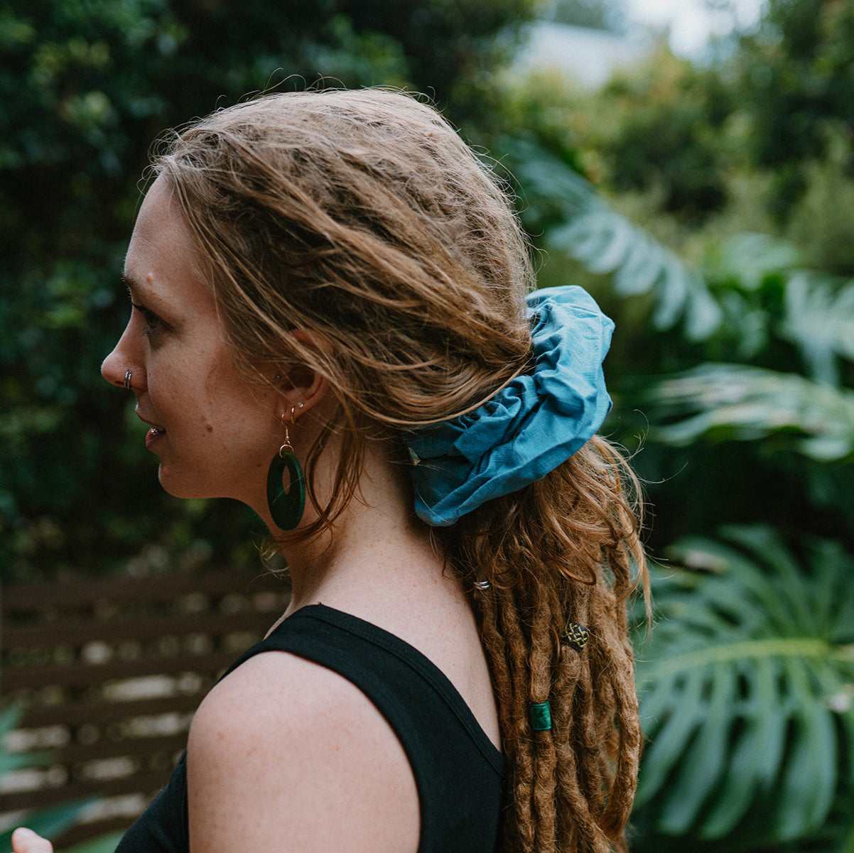 Linen Spiralock Scrunchies