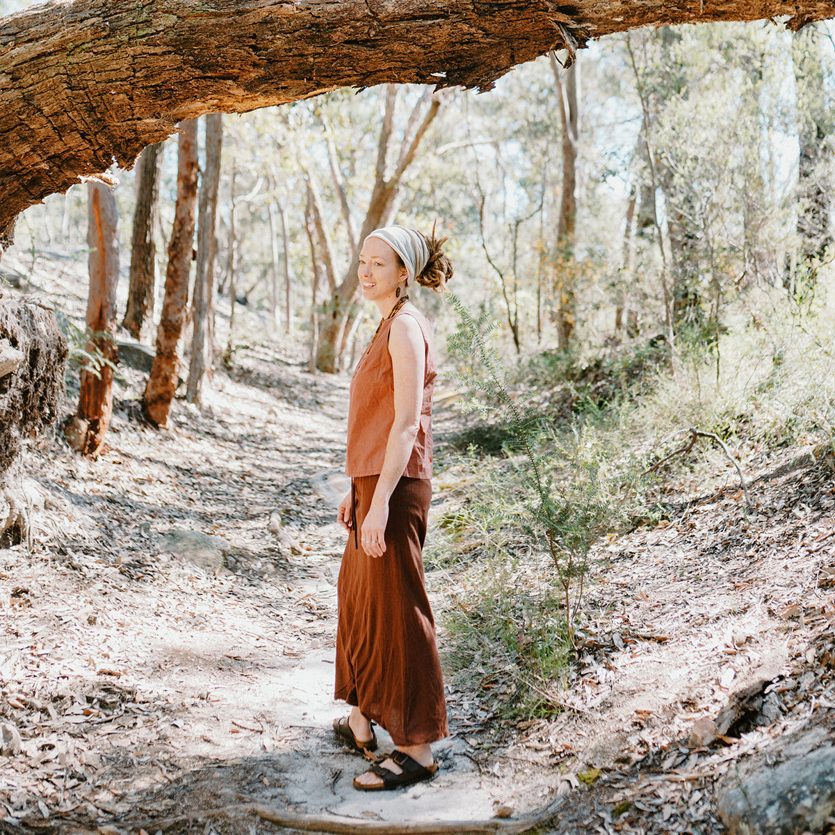 Linen Skirt | Wild Chestnut