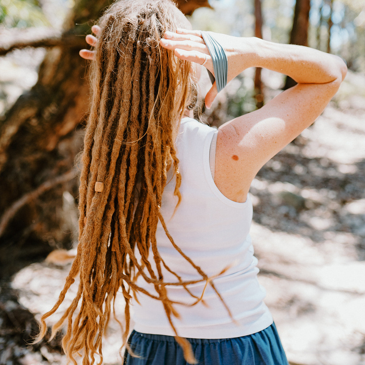 Soft Elastic Large Dread Ties