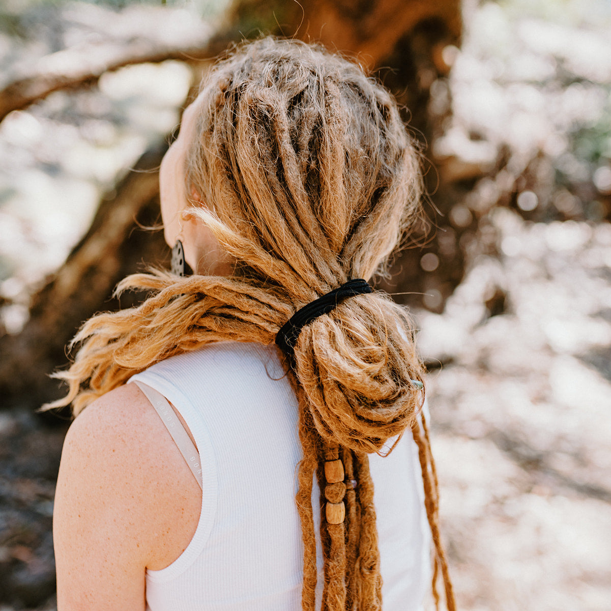 Soft Elastic Large Dread Ties