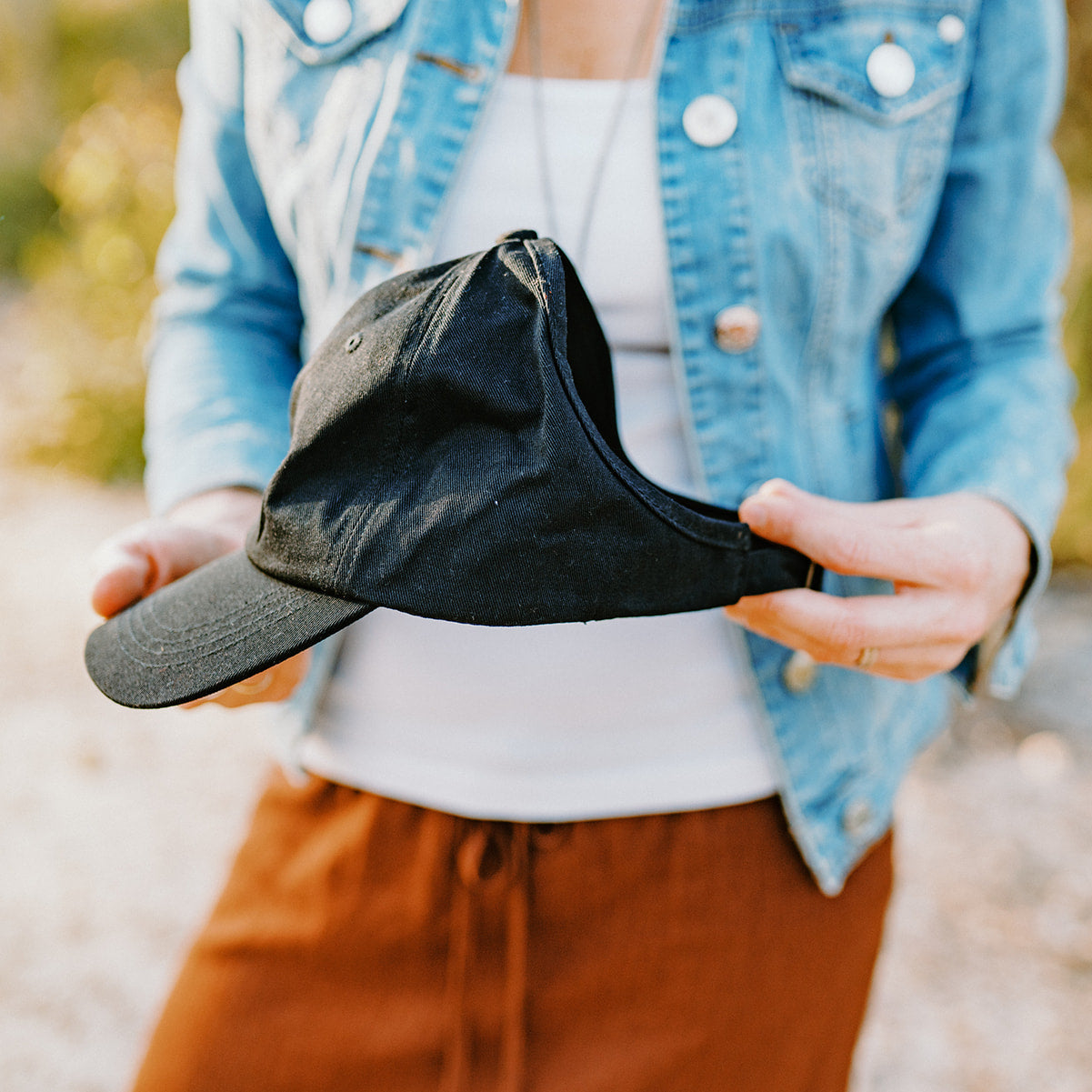 Open Back Dreadlock Cap