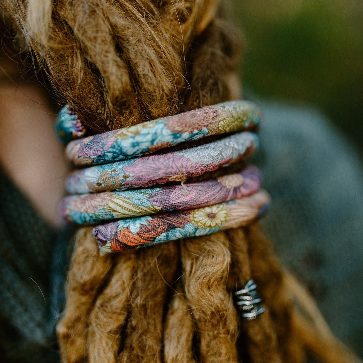 Spring Floral Vegan Spiralocks