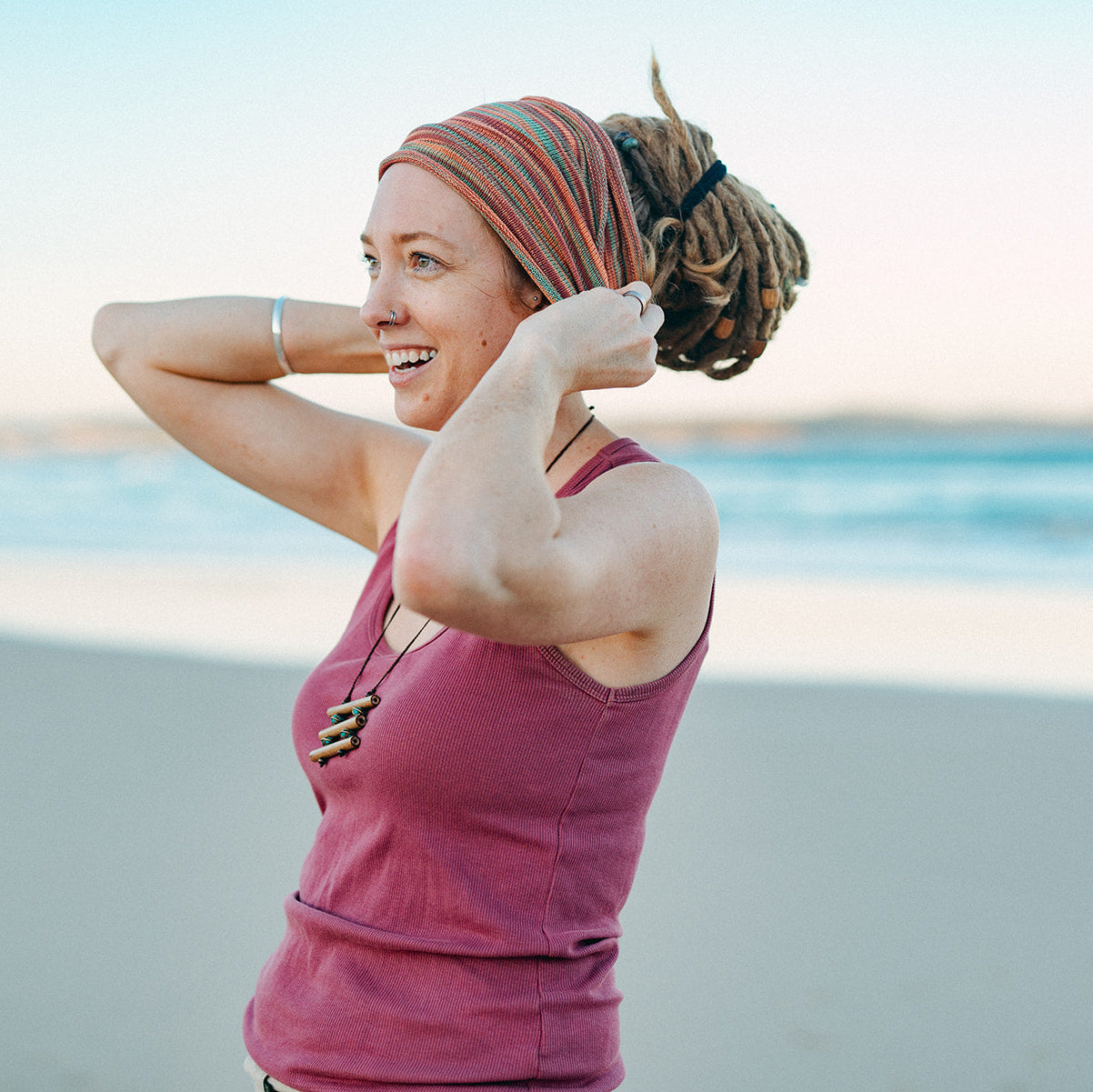 Double Loop Cotton Headband