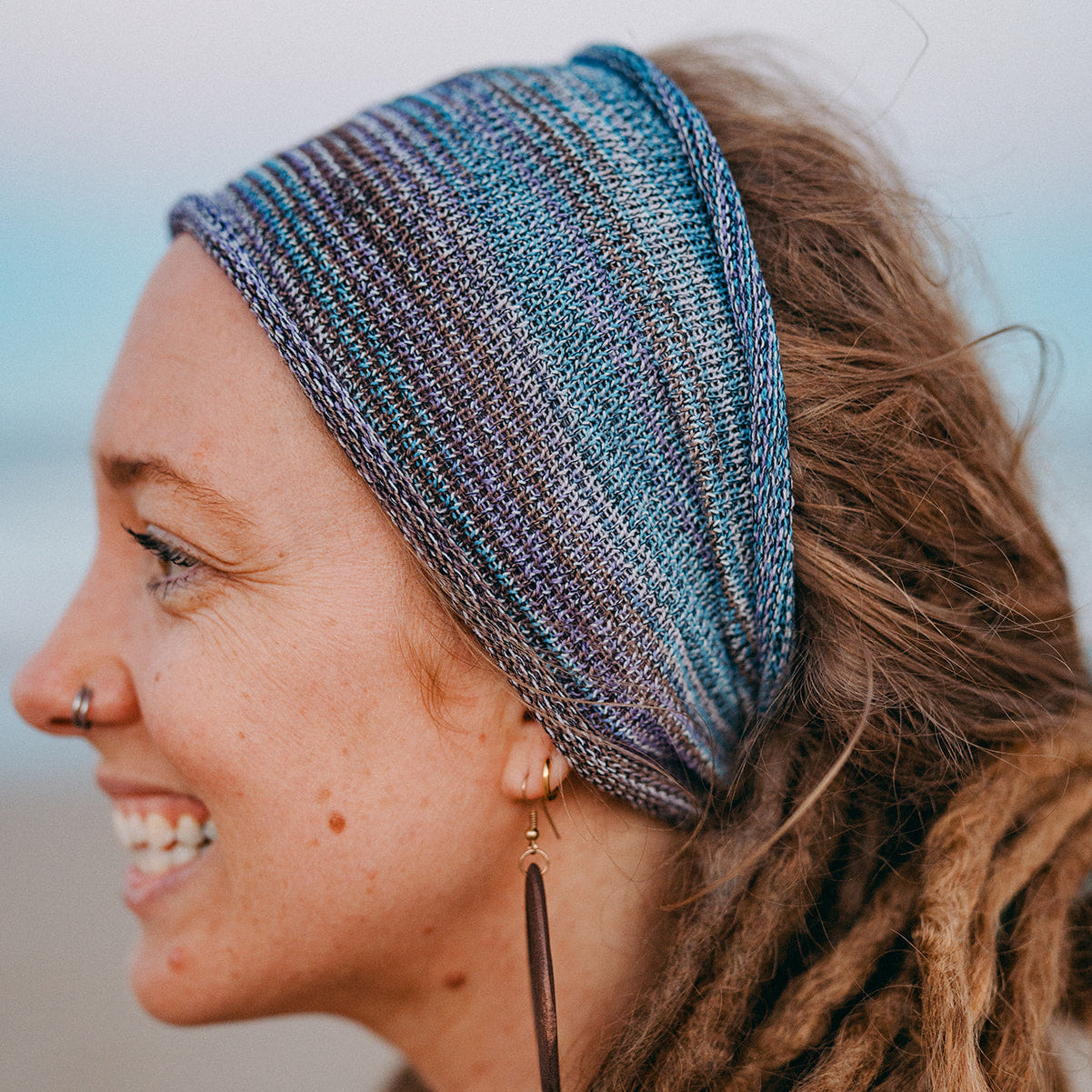 Regular Cotton Headband (view 2) - Mountain Dreads