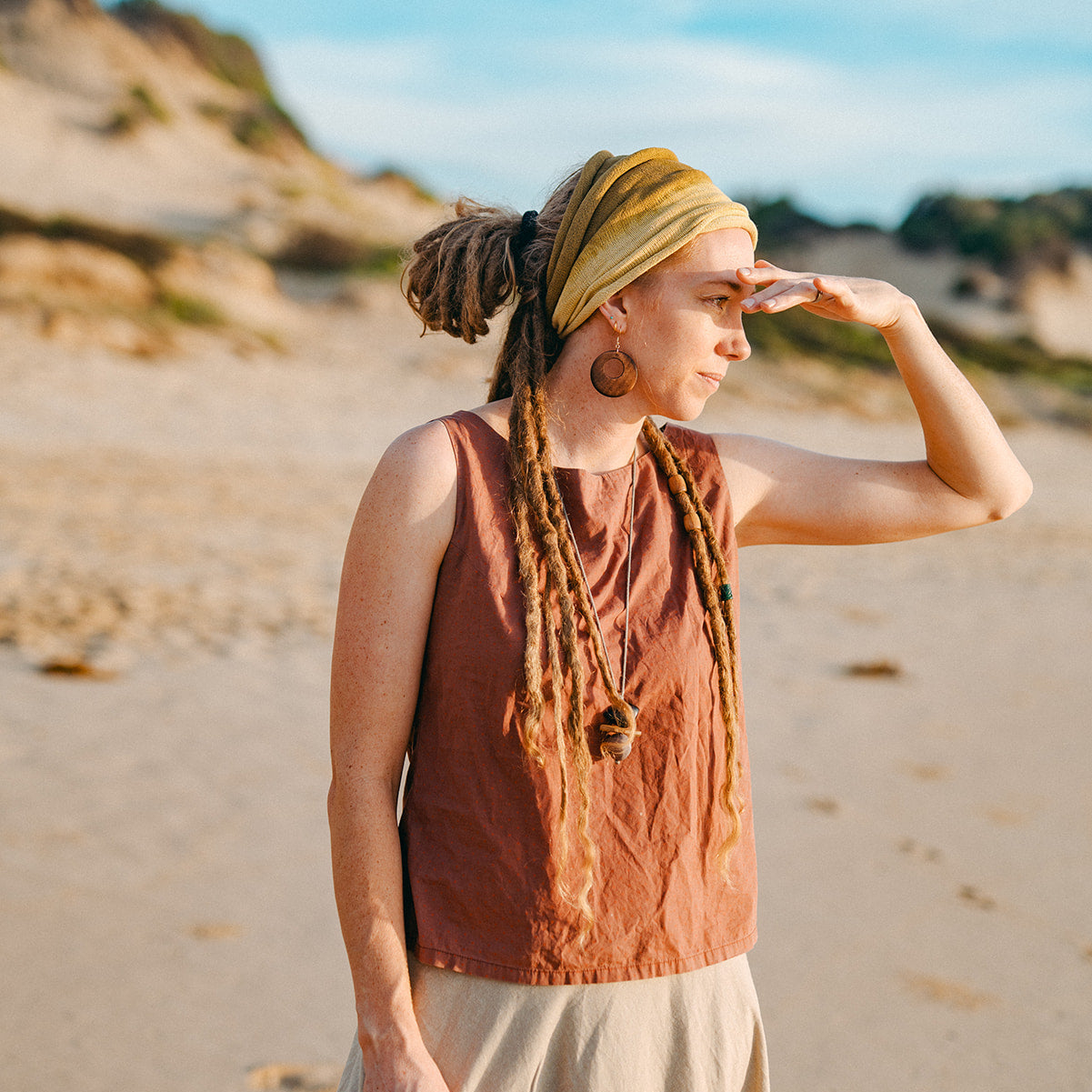 Double Loop Cotton Headband