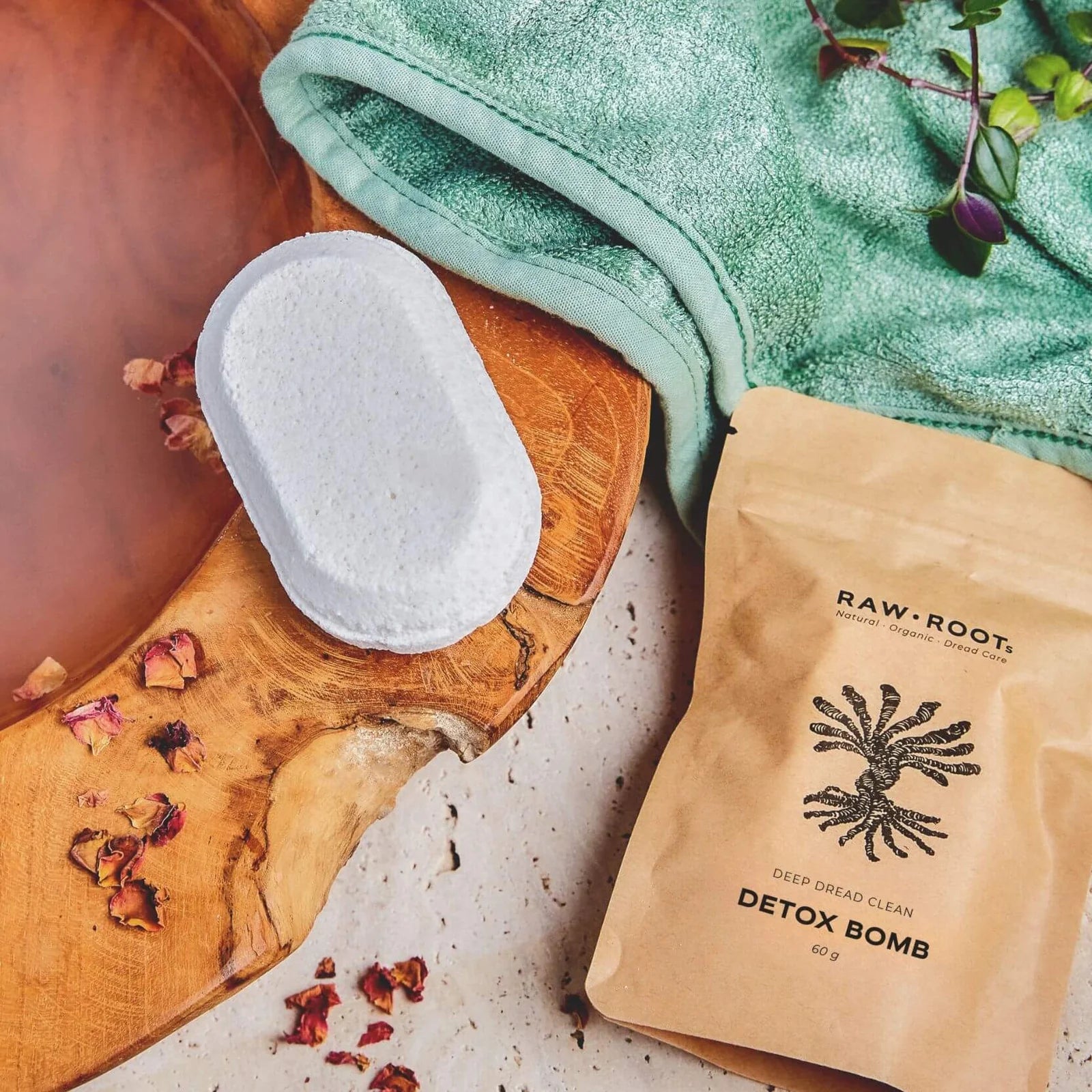 Raw Roots Deep Cleansing Bomb - Dreadlock Detox