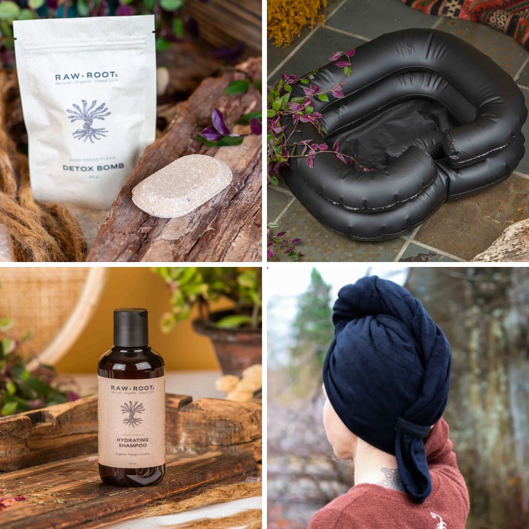 Dreadlock Detox Bundle with Raw Roots