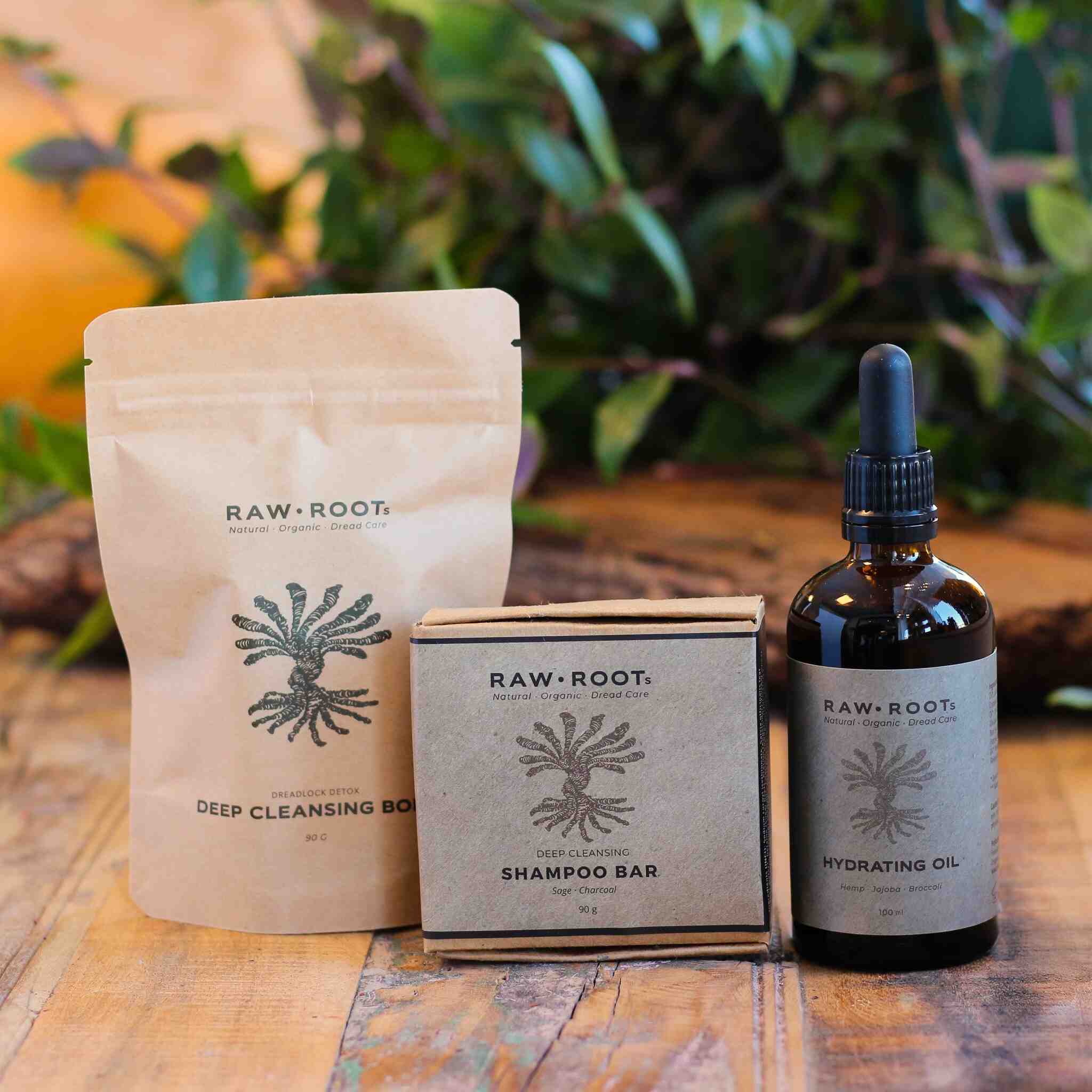 Raw Roots Dreadlock Detox Kit