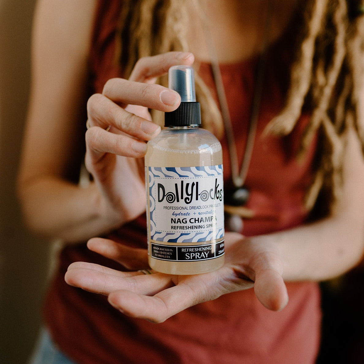 Dollylocks Refreshing Spray | Nag Champa