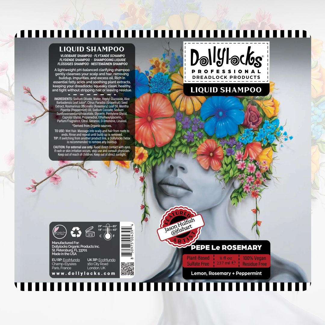 Dollylocks Clarifying Liquid Shampoo | Travel Size Sampler Set