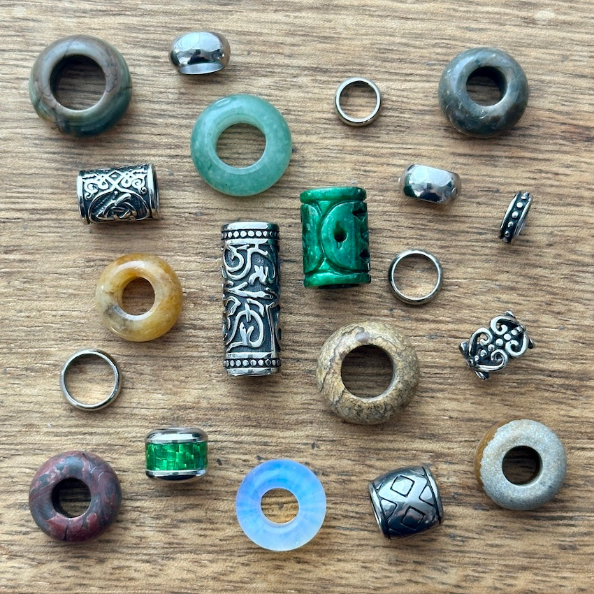 Forest Folklore Dreadlock Beads | Set Of 20