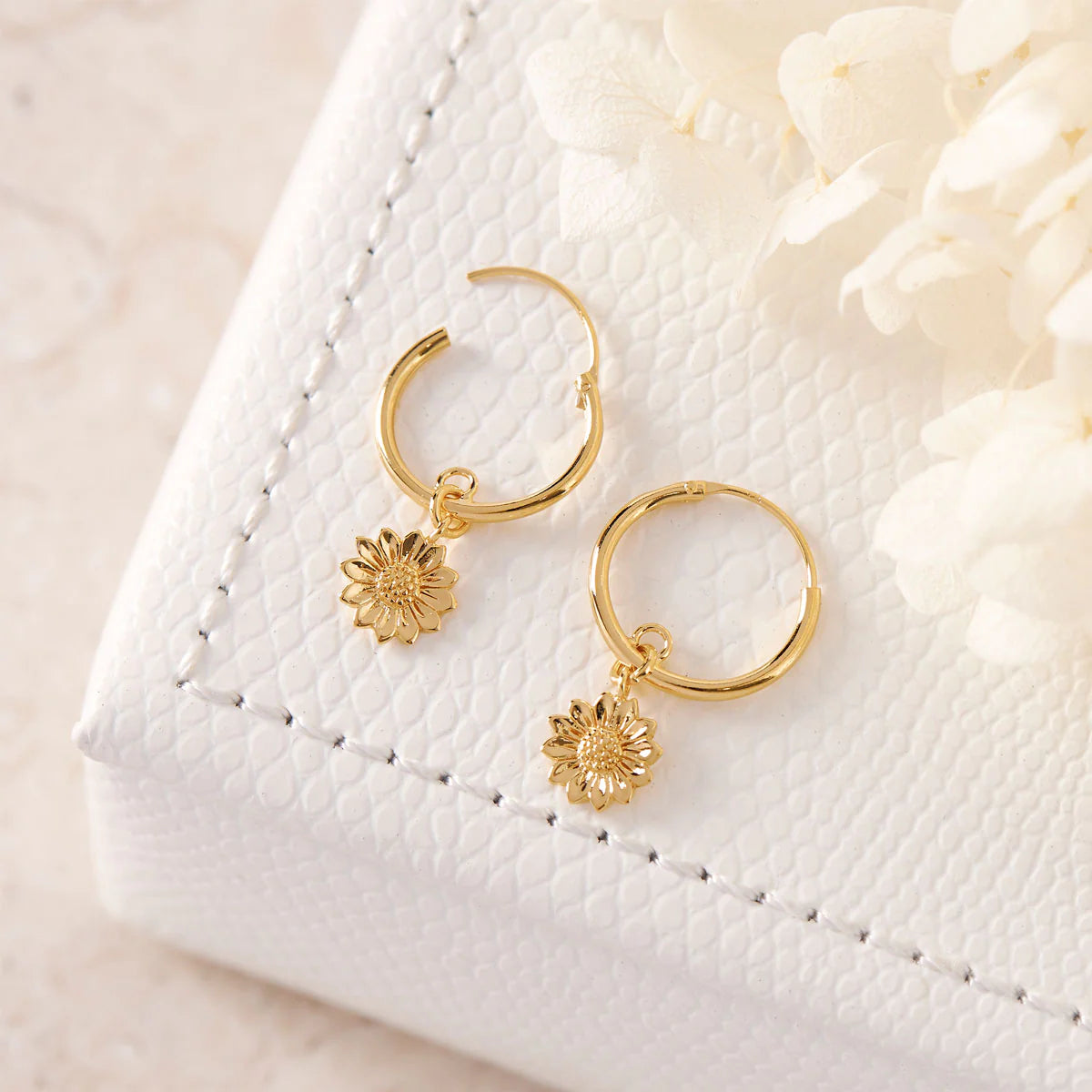 Delicate Sunflower Sleepers Gold