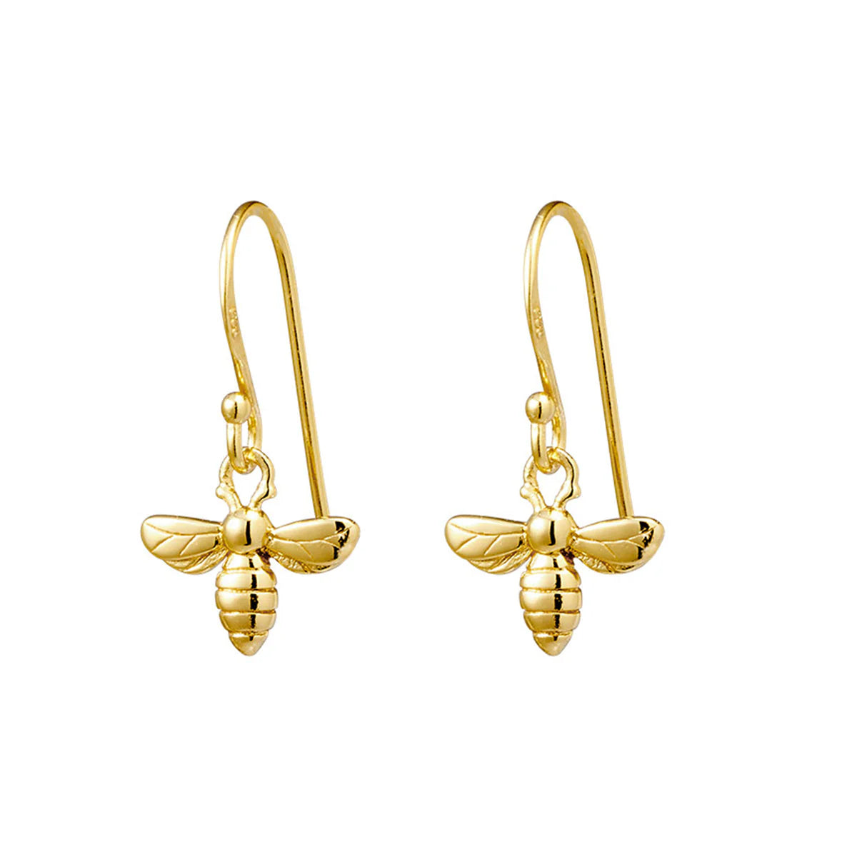 Meant to Bee Earrings Gold - Mountain Dreads