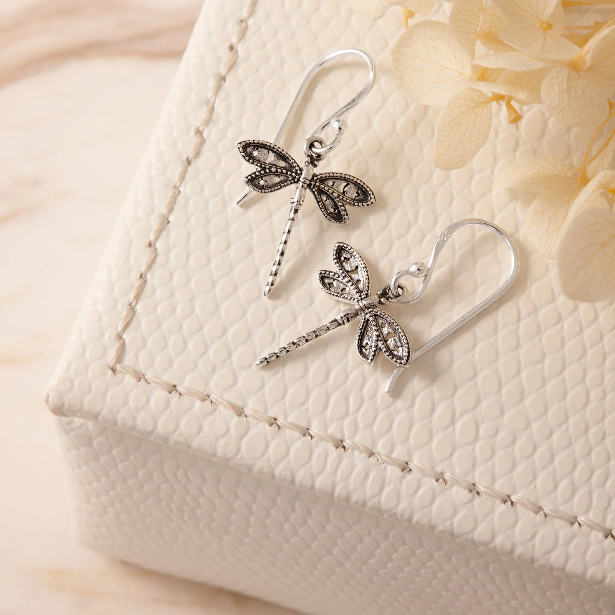 Sterling Silver | Wild Dragonfly Earrings