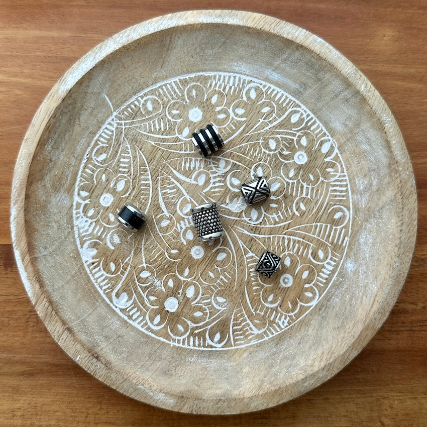 Stainless Steel Beads | Set Of 5