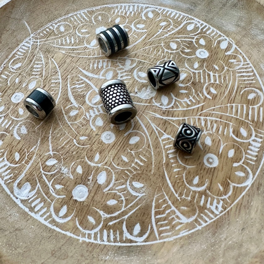 Stainless Steel Beads | Set Of 5