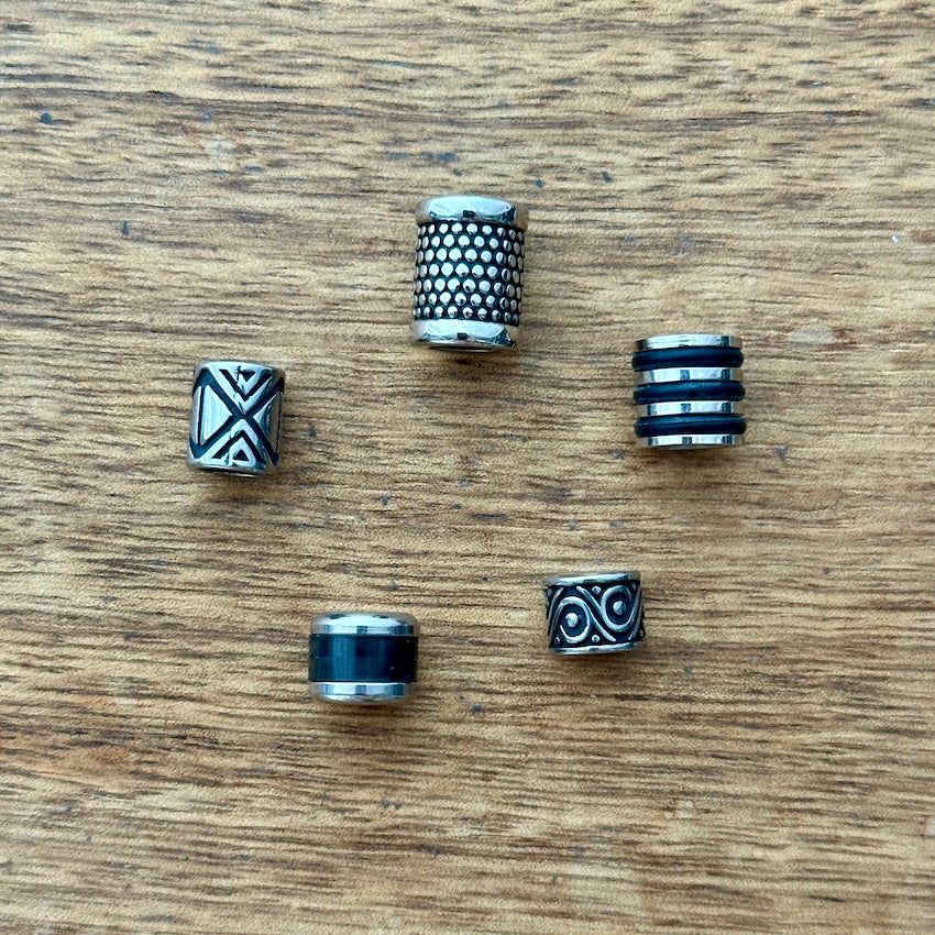 Stainless Steel Beads | Set Of 5