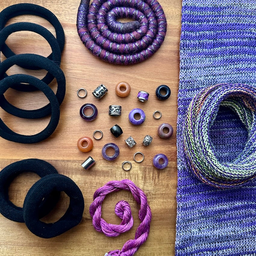 Purple Galaxy Dread Pack