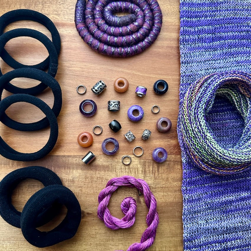 Purple Galaxy Dread Pack