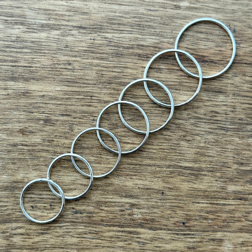 Extra Large Sterling Silver Dreadlock Ring