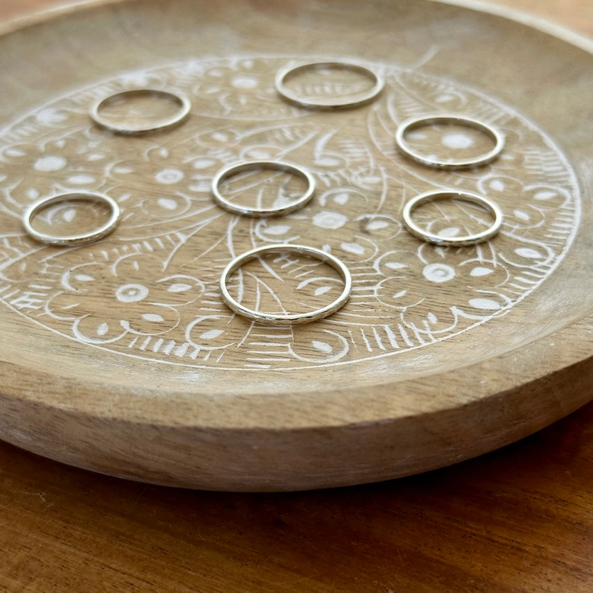 Extra Large Sterling Silver Dreadlock Ring