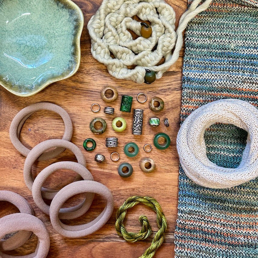 OOAK - Sage Forest Dread Pack