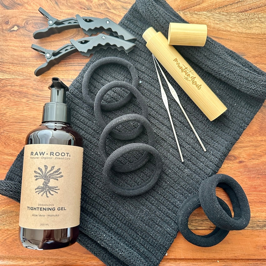 Black Dreadlock Maintenance Kit - Medium - Mountain Dreads
