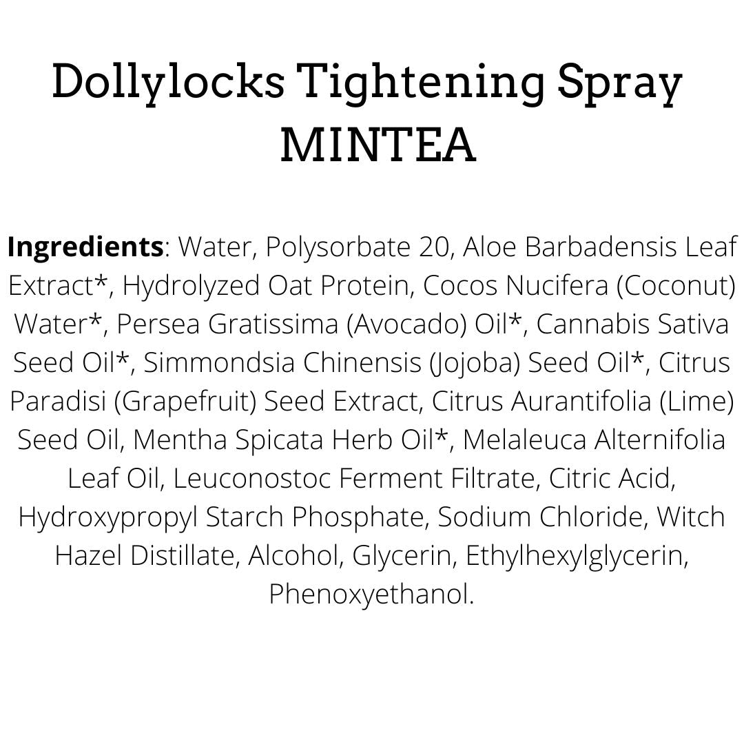 Dollylocks Tightening Spray | Tea Tree Spearmint | MINTEA
