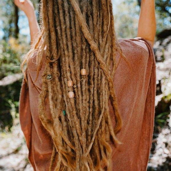 Large Wooden Dreadlock Beads – Mountain Dreads
