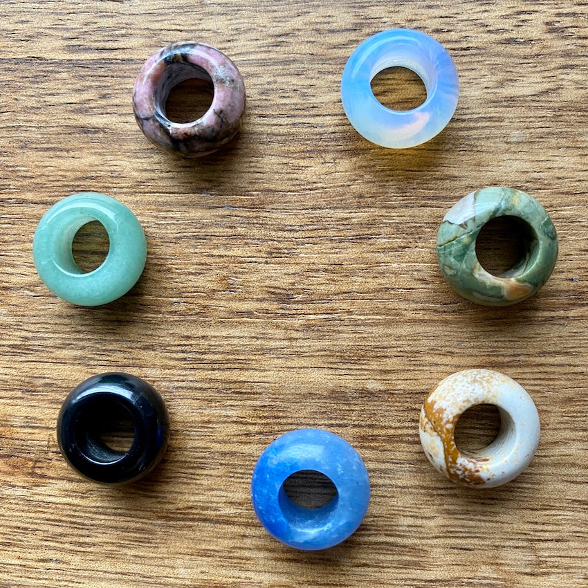 Pink Rhodonite Gemstone | Set Of 5