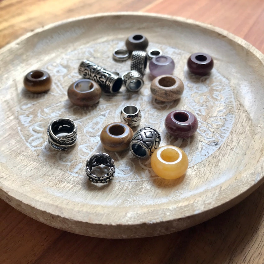 Dusk Dreadlock Beads | Set Of 20