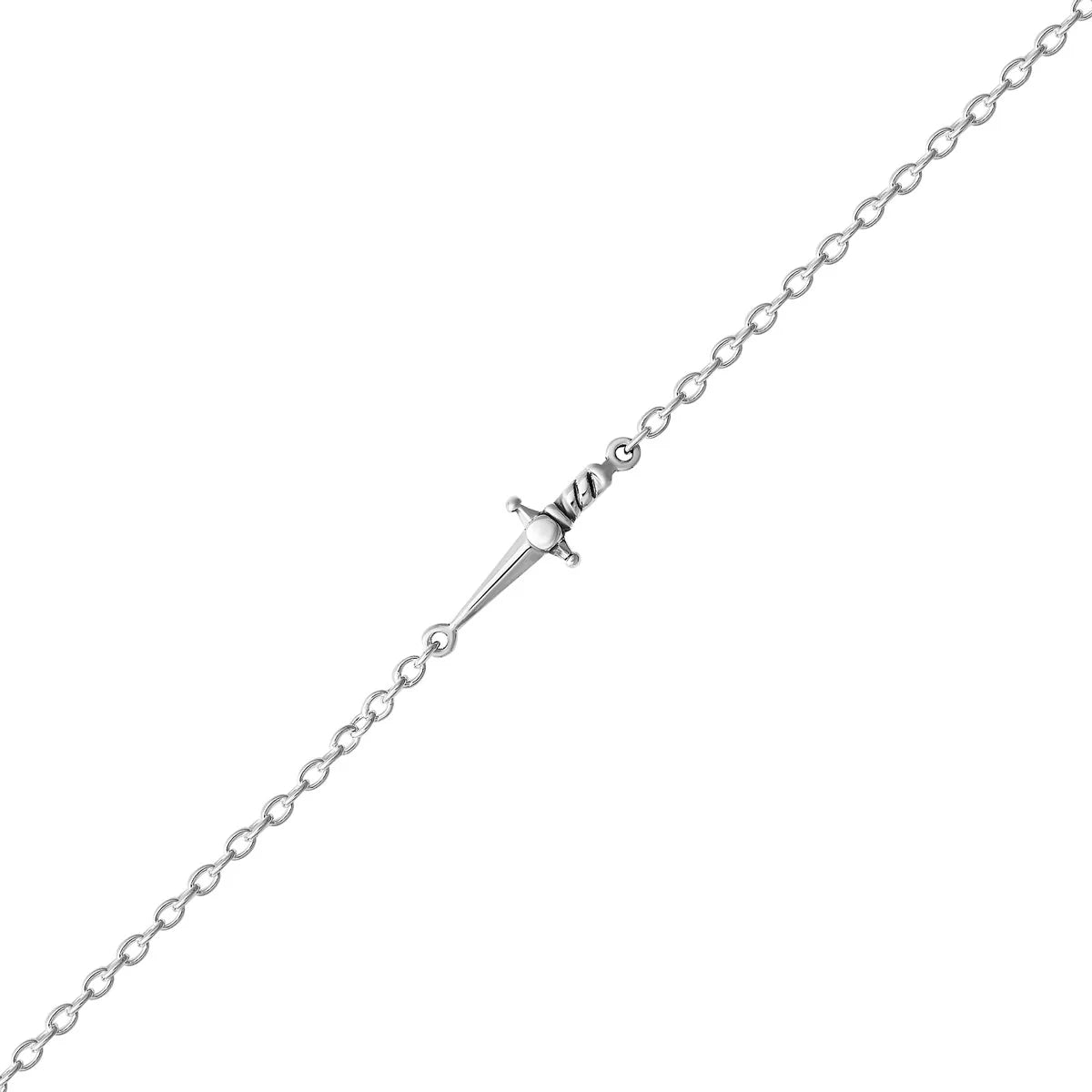Sterling Silver, Cosmic Dagger Bracelet (view 3) - Mountain Dreads