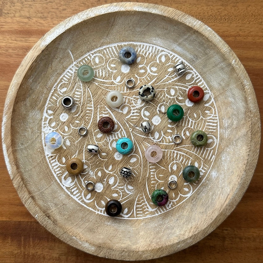 Micro Dreadlock Beads | Set Of 25