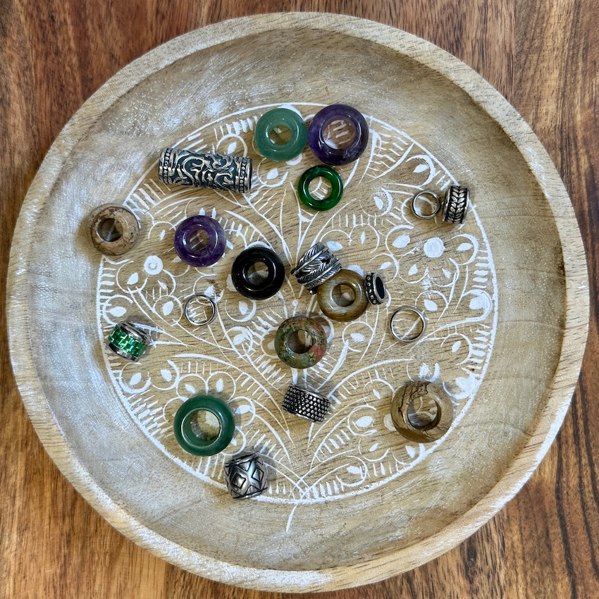 Mystic Dreadlock Beads | Set Of 20