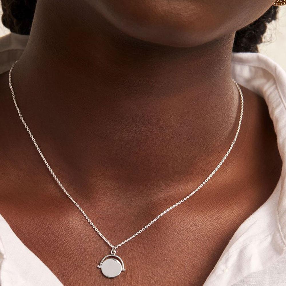 Sterling Silver | Planets Orbit Necklace