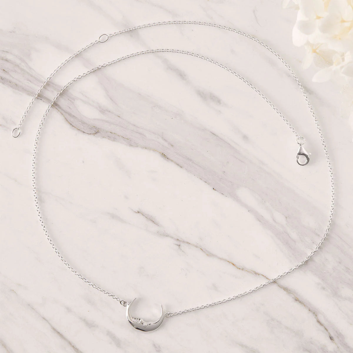 Sterling Silver | La Luna Necklace