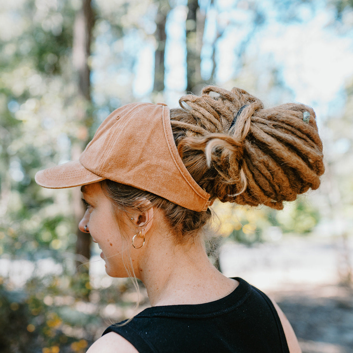 Open Back Dreadlock Cap