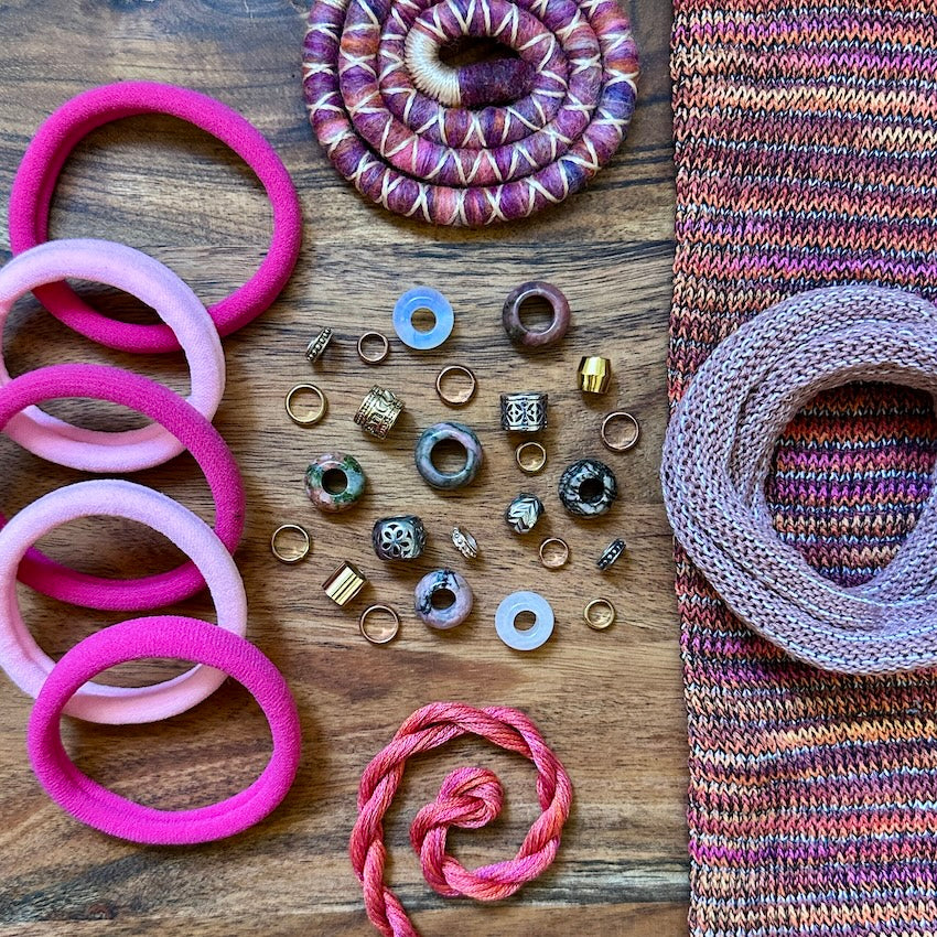 Pink Sunset Dread Pack