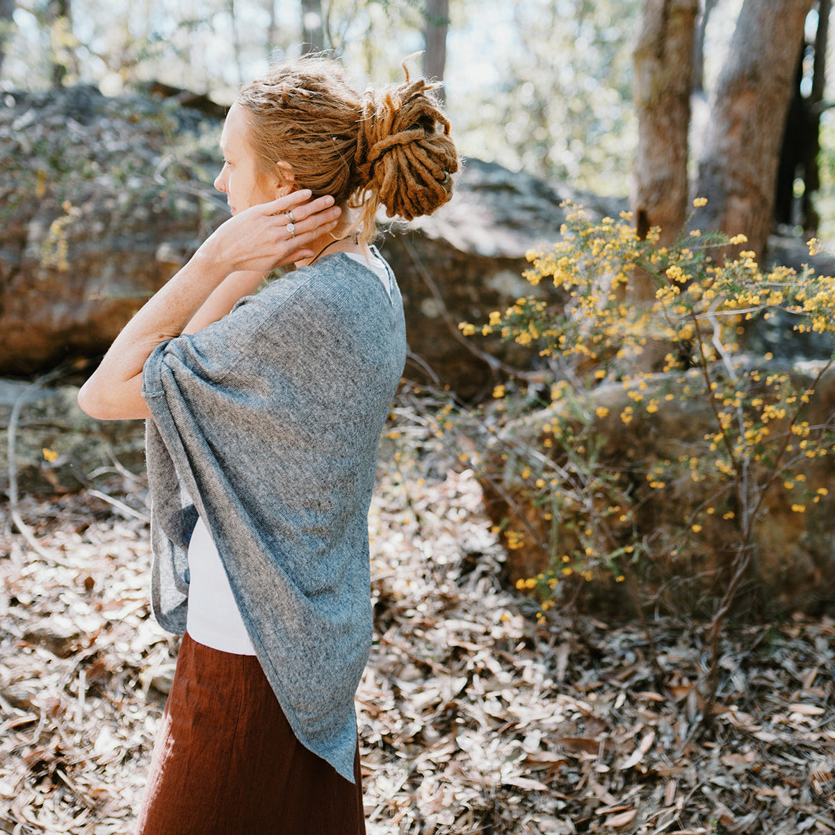 Cashmere Poncho